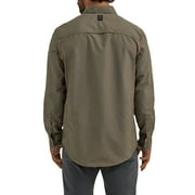 Wrangler® ATG Men's Mixed Material Shirt with UPF 40+ Protection, S-4XL