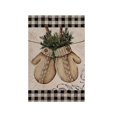 thumbnail image 2 of JJKBVCLO 28x40 Inch Double Burlap Snowman Sign Winter Yard Outdoor, 2 of 8