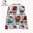 thumbnail image 1 of Hello Kitty Chandail Col Rond Imprimé Automne Manches Longues Dessin Animé Décontracté, 1 of 7