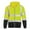 Green, variant on Pitauce Mens Hi Vis Hoodies, Zip Up Safety Jacket with Reflective Strips, High Visibility Work Hoodie for Construction (Available in Big & Tall)
