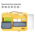 thumbnail image 2 of Bolso de hombro para portátil MOSISO 360 Protective 15-15.6 pulgadas, amarillo, 2 of 7