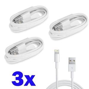 3 pack 2M 6FT Lightning Cable For iPhone 6s Plus 6 5s 7 Charger 