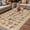 Brown, variant on Mushroom Plants Outdoor Rug for Patio/Deck/Porch, Non-Slip Large Area Rug 3 x 5 Ft, Vintage Farmhous Botanical Brown Indoor Outdoor Rugs Washable Area Rugs, Reversible Camping Rug Carpet Runner