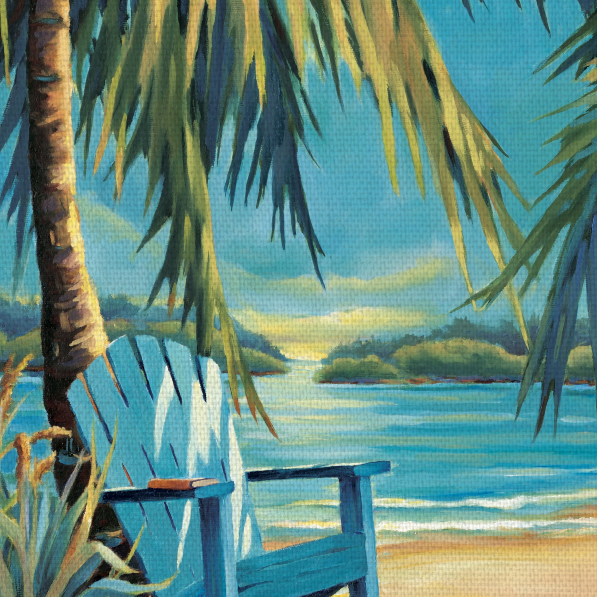 Masterpiece Art Gallery Hide Out Beach By Kathleen Denis Canvas Art Print 24" x 36"