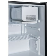 Galanz 2.7 Cu Ft Single Door Mini Fridge Black - compact, Energy-efficient refrigerator ideal for dorms, offices, and small spaces