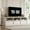 white, variant on BouPower Modern Farmhouse TV Stand,Entertainment Center with 3 Drawers & Open Shelves for Televisions up to 65 70 75Inch,TV Console Table for Living Room