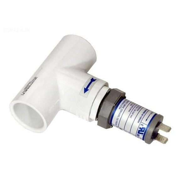 Harwil HRQ12DS50SUN852WT 0.75 x 0.75 in. SKT PVC Tee Sundance Flow Switch without Cord SD6560852