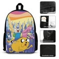 thumbnail image 3 of Adventure Time Backpack 3 Pieces Set With Lunch Bag And Pencil Case, 3 of 6