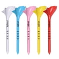 thumbnail image 3 of 10Pcs Golf Tees 10Â° Diagonal Insert Golf Ball Holder Designed To Enhance Golf Shot Distance Golf Plastic Tee WHITE, 3 of 6