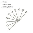 thumbnail image 4 of 500Pcs Eye Pins Jewelry Findings Eye Pins 22mm Iron Eye Pins for Jewelry Making 21 Gauge Dark Gray, 4 of 6