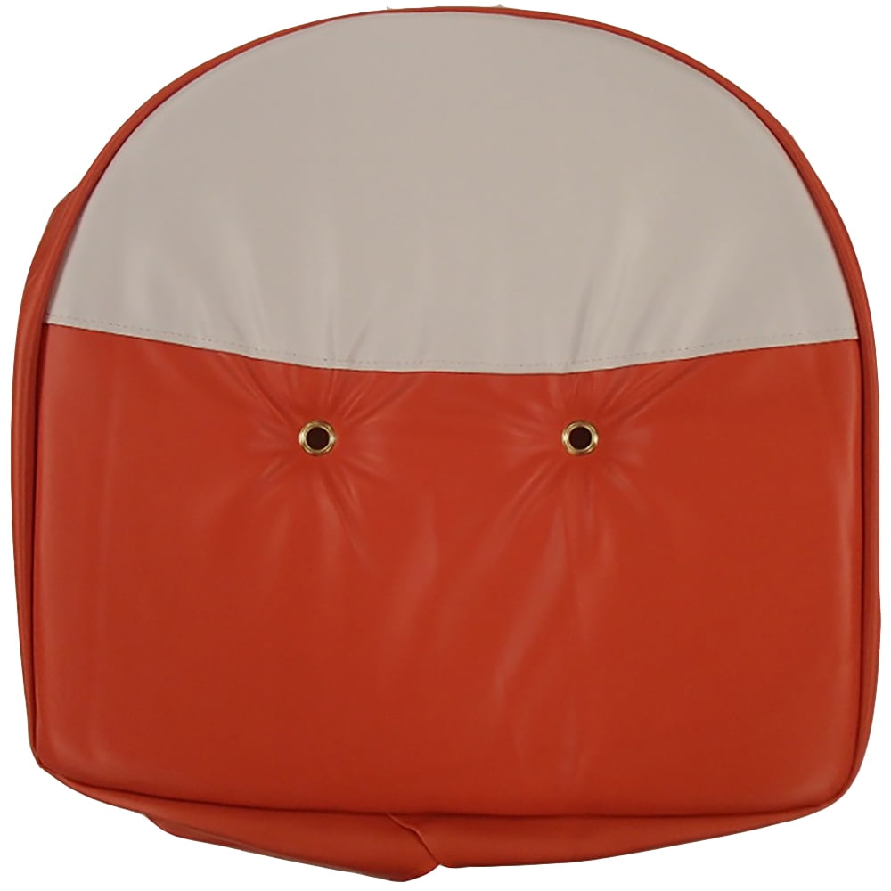 T295RW New Red & White Pan Seat Cover Made for CaseIH Harvester Tractor