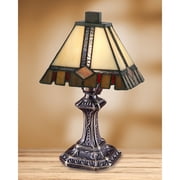 Dale Tiffany Castle Cut Tiffany Accent Table Lamp