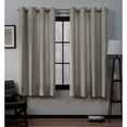 thumbnail image 1 of Exclusive Home Rideaux Loha Lin Oeillet Haut de la Paire de Rideaux, 54x63, Lin Vintage, 1 of 5