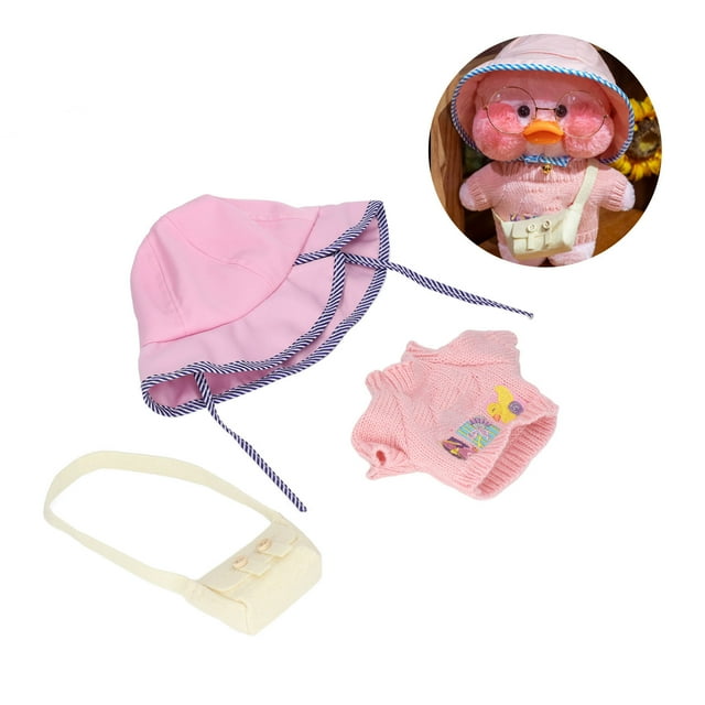 Duck Plush Clothes, Vivid Colors Fadelss Durable Skin Friendly Cute Duck Clothes for DIY