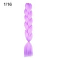 thumbnail image 2 of Xinyolin Women Jumbo Crochet Braiding Ombre Color Synthetic Kanekalon Hair Extensions, 2 of 8