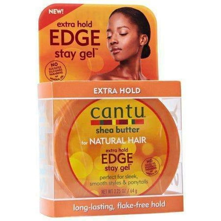 Cantu Shea Butter For Natural Hair Extra Hold Edge Stay Gel 2 25oz