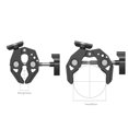 thumbnail image 4 of SmallRig Super Clamp with ARRI Rosette Mount with 14mm-55mm Clamping Range-4249, 4 of 6