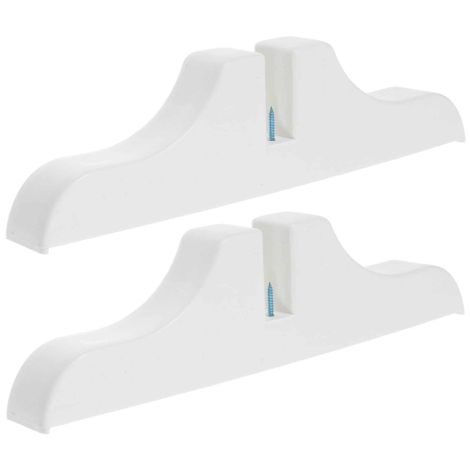 Hemoton 4-Pack Thickened Divider Stand Bases with Wear-Resistant Feet, Privacy Screen Holders for Home Room Dividers and Household Use