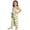 a-Light Green5645, variant on VNKIDY Girls Kids 2 Piece Striped Ribbed Outfit Sleeveless Square Neck Ruffle Strap Peplum Top With Wide Leg Pants For Summer Casual Wear Pink 2-3 Years