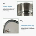 thumbnail image 3 of EIGTHTAIL OKJHFD 2L Stainless Steel Mini Pressure Cooker Canner Double Bottom Pressure Cooker for Gas Stoves Induction Stoves For Indian Cooking  Soups  and Rice Recipes, 3 of 9