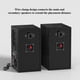 thumbnail image 4 of Altavoces de Estantería Elimavi con Amplificador, 30W, Woofer de 4" Montados en la Pared, 4 of 7