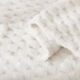 thumbnail image 2 of ZEN Universal 3D Jacquard Craftsmanship, Soft and Fluffy Fabric, Warm and Comfortable, Made of Flannel and Fleece (30 x 40 Inch, Cream), 2 of 12