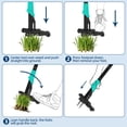 thumbnail image 5 of Lumiparty Stand Up Weed Puller with 4-Claw Steel Head, 40-Inch Long Handle Manual Weed Remover Tool for Lawn and Garden, Blue, 5 of 9