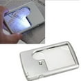 thumbnail image 5 of POINTERTECK Portable Ultra 20mm/45mm Lens Diameter Thin 3X 6X LED Square Credit Card Pocket Magnifier Loupe For Coin Collectors, 5 of 5