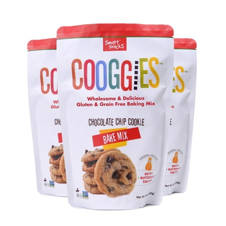 (6 Pack) Cooggies Gluten Free Grain Free Chocolate Chip Cookie Mix, 13