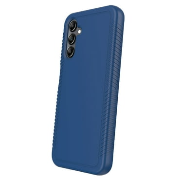 onn. Protective Grip Phone Case for Samsung Galaxy A14 5G, Blue