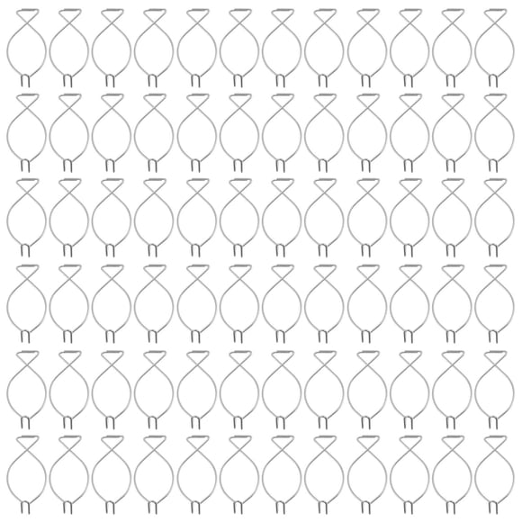 HONITANO 100Pcs Steel Drop Ceiling Hanging Hooks with High Load Bearing for Home and Office
