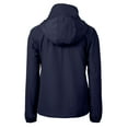 thumbnail image 3 of Women's-Cutter & Buck  Navy New York City FC Charter Eco Recycled Full-Zip Anorak Jacket, 3 of 3
