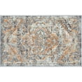 thumbnail image 3 of 2x3 Traditional Blue Small Area Rug, Throw Mat for Indoor Entry | Ideal for Kitchen or Bathroom Rugs 2' x 3', 3 of 7
