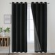 thumbnail image 1 of Cortinas opacas Joydeco Burg 100% opacas, 240 x 244 cm, 2 paneles, 1 of 8