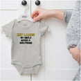 thumbnail image 5 of Hey Ladies Uncle Needs A Girlfriend Romper Boys or Girls Infant Baby Brisco Brands 18M, 5 of 6