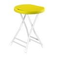 thumbnail image 3 of Folding Stool Collapsible Stool Outdoor Foldable Stool for Hiking BBQ Travel yellow, 3 of 9