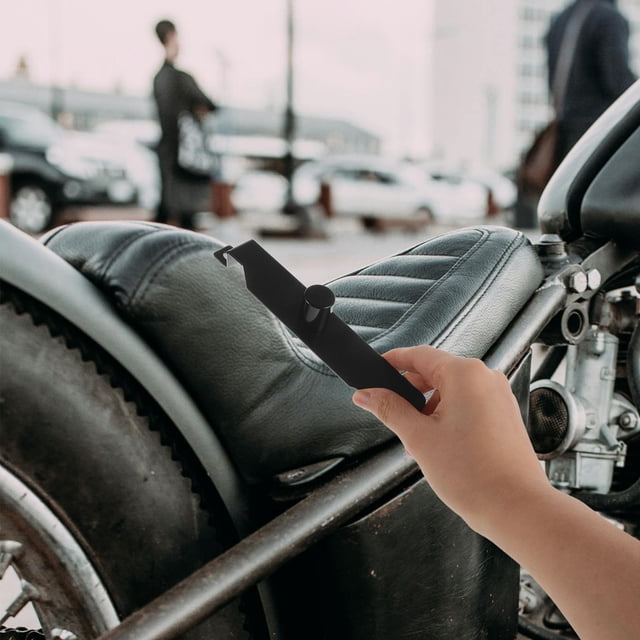 unbranded Bracket Metálico Para Asiento De Motocicleta Con Absorción De Impactos Y Montaje Sin Herramientas