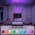 thumbnail image 4 of SIBEDS LED Bed Frame with Storage Drawer and Galaxy Star Projector PU Upholstered Black Tufted Wingback Headboard, Twin, 4 of 8