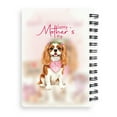 thumbnail image 2 of Happy Mother's Day Cavalier King Charles Spaniel Love Dog Mom Heart Flower Spiral Bound Journal Dog Lover Gifts 5x7in Spiral Notebook - 12004, 2 of 5