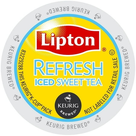 Lipton Refresh, K-Cup Portion Pack for Keurig Brewers (22 Count) (1x16oz)