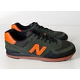 thumbnail image 1 of New Balance 574 Sneaker Green Orange Black Men’s Sneaker Size 13, 1 of 6