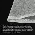 thumbnail image 3 of Uxcell 62.4inch Mesh Fabric Stretchy for Netting Bag, Backpack Pocket,,White 6.56ft, 3 of 6