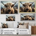 thumbnail image 4 of Designart "Majestic Yaks In The Highlands" Yaks Canvas Art Print, 4 of 7