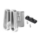 thumbnail image 5 of Adaptador de bloque de soporte delantero, pieza de ciclismo ultraligera, para deportes, aleación de aluminio. Plata, 5 of 9