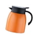 thumbnail image 4 of Jarra térmica de café de doble pared, hervidor de agua de 1 l, a prueba de fugas naranja, 4 of 9