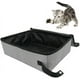 thumbnail image 3 of Caja de arena para gatos 600D plegable e impermeable con tapa Caja plegable impermeable con tapa en tela Oxford Camping en casa al aire libre m, 3 of 4