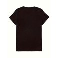 thumbnail image 3 of Stylish Plus Size Casual Tee - Women's Plus Size Short Sleeve Round Neck Medium Stretch Slogan Print T-shirt for Everyday Wear Tee For Adult, Men, Women, Teen, Teenager, Adolescent, Youth, 3 of 5