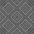 thumbnail image 1 of Ahgly Company Machine Washable Indoor Square Transitional Gray Area Rugs, 4' Square, 1 of 7