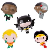 DC Comics 5 Pack Superhero Bath Squirters | Baby and Toddler 6 Months and Older, Unisex