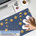 thumbnail image 4 of Long Mouse Pads for Desk,Blue Sun Moon Cloud Star Pattern Desk Mats on Top Of Desks, Desk Mouse Pad Extra Large with 3mm Non-Slip Base and Stitched Edge for Gaming,Office,Work,Home 31.5"x15.7", 4 of 6
